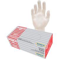Gants jetables, Moyen, Vinyle, 3 mils, Sans poudre, Transparent Air Extreme Inc.