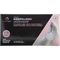 Disposable Gloves, Small, Vinyl, 4-mil, Powder-Free, White Air Extreme Inc.