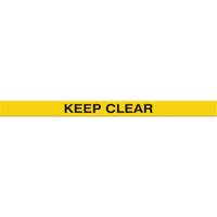 Tough-Mark Heavy-Duty Floor Marking, Rectangle, 48" L x 2" W, Yellow, Polyethylene Air Extreme Inc.