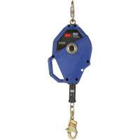 Cordage de s&eacute;curit&eacute; autor&eacute;tractable avec verrouillage intelligent, 50', Acier galvanis&eacute;, Pivotant Air Extreme Inc.