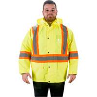RZ1000 Rain Jacket, Polyester, Small, High Visibility Lime-Yellow Air Extreme Inc.