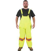 RZ1000 Rain Bib Pants, Polyester, Small, High Visibility Lime-Yellow Air Extreme Inc.