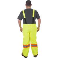 RZ1000 Rain Bib Pants, Polyester, Small, High Visibility Lime-Yellow Air Extreme Inc.