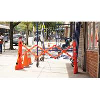 Multi-Gate Barricade, 43" H x 90" L, Orange Air Extreme Inc.