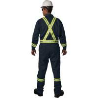 Westex UltraSoft&reg; Unlined Coveralls, Size Large (Tall), Navy Blue, 12.4 cal/cm2 Air Extreme Inc.