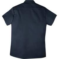 Short-Sleeved Twill Work Shirt, Men's, 4X-Large, Navy Blue Air Extreme Inc.
