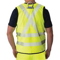 Veste antid&eacute;chirure pour arpenteur, Jaune lime haute visibilit&eacute;, Petit, Polyester Air Extreme Inc.