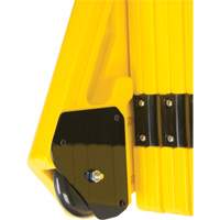 Barri&egrave;re mobile portative, 40" h x 13' lo, Jaune Air Extreme Inc.