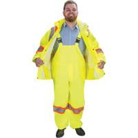 V&ecirc;tements imperm&eacute;ables RZ1000, Polyester, Petit, Jaune lime haute visibilit&eacute; Air Extreme Inc.
