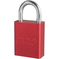 Cadenas de s&eacute;curit&eacute; American Lock, Rouge, Cl&eacute;s diff&eacute;rentes, Aluminium, Largeur de 1-1/2" Air Extreme Inc.