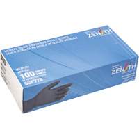 Puncture-Resistant Medical-Grade Disposable Gloves, Medium, Nitrile, 5-mil, Powder-Free, Black, Class 2 Air Extreme Inc.