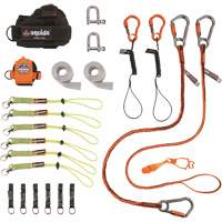 Squids&reg; 3186 Iron/Steel Worker's Tool Tethering Kit Air Extreme Inc.