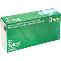 Puncture-Resistant Medical-Grade Disposable Gloves, Small, Nitrile, 3.5-mil, Powder-Free, Blue, Class 2 Air Extreme Inc.