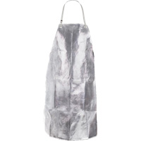 Heat Resistant Apron with Strap, 24" W x 42" L, Aluminized Kevlar&reg; Air Extreme Inc.