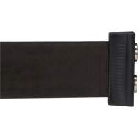 Barri&egrave;re &agrave; fixation murale avec ruban magn&eacute;tique, Acier, Fixation par vis, 7', Ruban Noir Air Extreme Inc.