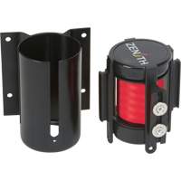 Barri&egrave;re &agrave; fixation murale avec ruban magn&eacute;tique, Acier, Fixation par vis, 7', Ruban Rouge Air Extreme Inc.