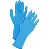 Disposable Gloves, X-Large, Latex, 14-mil, Powder-Free, Blue Air Extreme Inc.