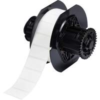 B33 Polyamide Coated Cloth Labels, Nylon, 1.5" L x 0.75" H, White Air Extreme Inc.