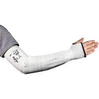 HyFlex&reg; 11-211 Series Wide Cut Resistant Sleeve, Intercept, 18", ASTM ANSI Level A2/EN 388 Level 2, Grey Air Extreme Inc.