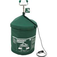 Portable Tempered Emergency Eyewash, Pressurized, 15 gal. Capacity, Meets ANSI Z358.1 Air Extreme Inc.