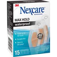 Pansements imperm&eacute;ables &agrave; tenue maximale Nexcare, Assorti, Plastique, St&eacute;rile Air Extreme Inc.