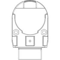 Adaptateur de casque de s&eacute;curit&eacute; pour serre-t&ecirc;tes VeriShield de Howard Leight Air Extreme Inc.