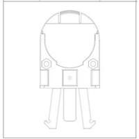 Adaptateur de casque de s&eacute;curit&eacute; pour serre-t&ecirc;tes VeriShield de Howard Leight Air Extreme Inc.