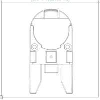Adaptateur de casque de s&eacute;curit&eacute; pour serre-t&ecirc;tes VeriShield de Howard Leight Air Extreme Inc.