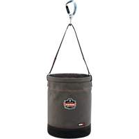 Arsenal&reg; 5940 Swiveling Carabiner Hoist Bucket, Canvas, 12.5" Dia. x 17" H, 150 lbs. Load Rating Air Extreme Inc.