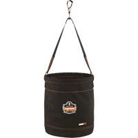 Arsenal&reg; 5970 Swiveling Hook Hoist Bucket, Nylon, 12.5" Dia. x 15" H, 100 lbs. Load Rating Air Extreme Inc.