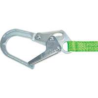 Miller&reg; HP Shock-Absorbing Lanyard, 4', Locking Rebar Hook Center, Locking Snap Hook Leg Ends, Polyester Air Extreme Inc.