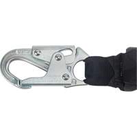 Miller&reg; HP Shock-Absorbing Lanyard, 4', Locking Rebar Hook Center, Locking Snap Hook Leg Ends, Polyester Air Extreme Inc.