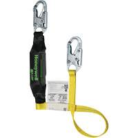 Miller&reg; HP Shock-Absorbing Lanyard, 4', Locking Snap Hook Center, Locking Snap Hook Leg Ends, Polyester Air Extreme Inc.