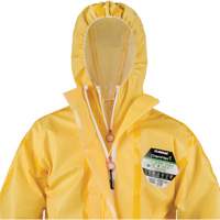 ChemMax&reg; 1 Coveralls, Polyethylene/Polypropylene, 4X-Large, Yellow Air Extreme Inc.
