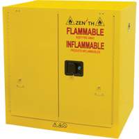Flammable Storage Cabinet, 22 gal., 2 Door, 35" W x 35" H x 22" D Air Extreme Inc.