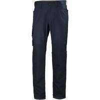 Pantalons d'entretien Oxford, Poly-coton, Bleu marin, Taille 30, Entrejambe 30 Air Extreme Inc.