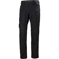 Pantalons d'entretien Oxford, Poly-coton, Noir, Taille 30, Entrejambe 30 Air Extreme Inc.