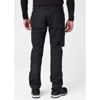 Pantalons d'entretien Oxford, Poly-coton, Noir, Taille 30, Entrejambe 30 Air Extreme Inc.