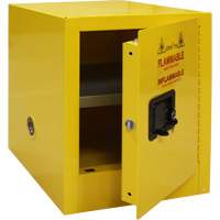 Flammable Storage Cabinet, 4 gal., 1 Door, 17" W x 22" H x 18" D Air Extreme Inc.