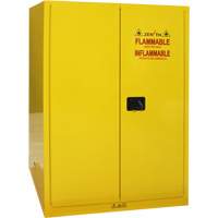 Flammable Storage Cabinet, 90 Gal., 2 Door, 43" W x 66" H x 34" D Air Extreme Inc.