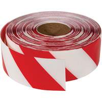 Ruban de marquage tr&egrave;s r&eacute;sistant pour plancher ArmorStripe, 3" x 100', PVC, Rouge et blanc Air Extreme Inc.