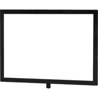 Porte-enseigne horizontal robuste pour montant classique, Noir Air Extreme Inc.