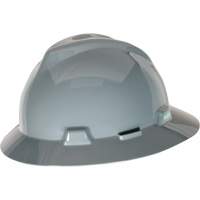 Casque de s&eacute;curit&eacute; &agrave; fente et bordure compl&egrave;te V-Gard, Suspension &agrave; douille, Non ventil&eacute; Air Extreme Inc.