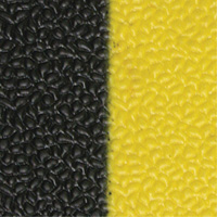 Tapis antifatigue Airsoft, Rugueux, 3' x 5' x 3/8", Noir/Jaune, &eacute;ponge en PVC Air Extreme Inc.