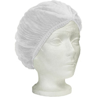 Ronco Care Pleated Bouffant Cap, Polypropylene, 24", White Air Extreme Inc.