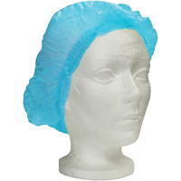 Ronco Care Pleated Bouffant Cap, Polypropylene, 24", Blue Air Extreme Inc.