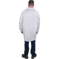 Sarraus de laboratoire de protection, Microporeux, Blanc, Petit Air Extreme Inc.