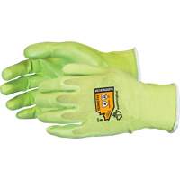 Gants &agrave; haute visibilit&eacute; en fibre de filament composite r&eacute;sistants aux coupures, Taille 5, Calibre 18, Rev&ecirc;tement Mousse de nitrile, Enveloppe en TenActiv, ANSI/ISEA 105 niveau 4 Air Extreme Inc.