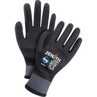Gants enduits ZX-30° de premi&egrave;re qualit&eacute;, Moyen, R&ecirc;vetement Mousse de PVC, Calibre 15, Enveloppe en Nylon Air Extreme Inc.