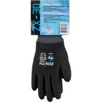 Gants enduits ZX-30° de premi&egrave;re qualit&eacute;, Moyen, R&ecirc;vetement Mousse de PVC, Calibre 15, Enveloppe en Nylon Air Extreme Inc.